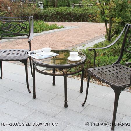 Outdoor coffee table garden coffee table