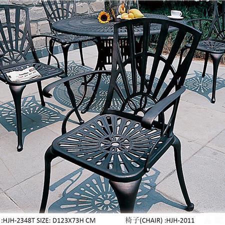 Patio furniture patio dinning table and chair
