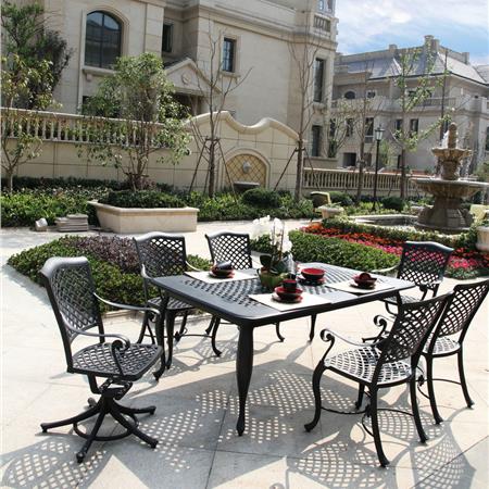 Outdoor dinning table and chair Patio furniture